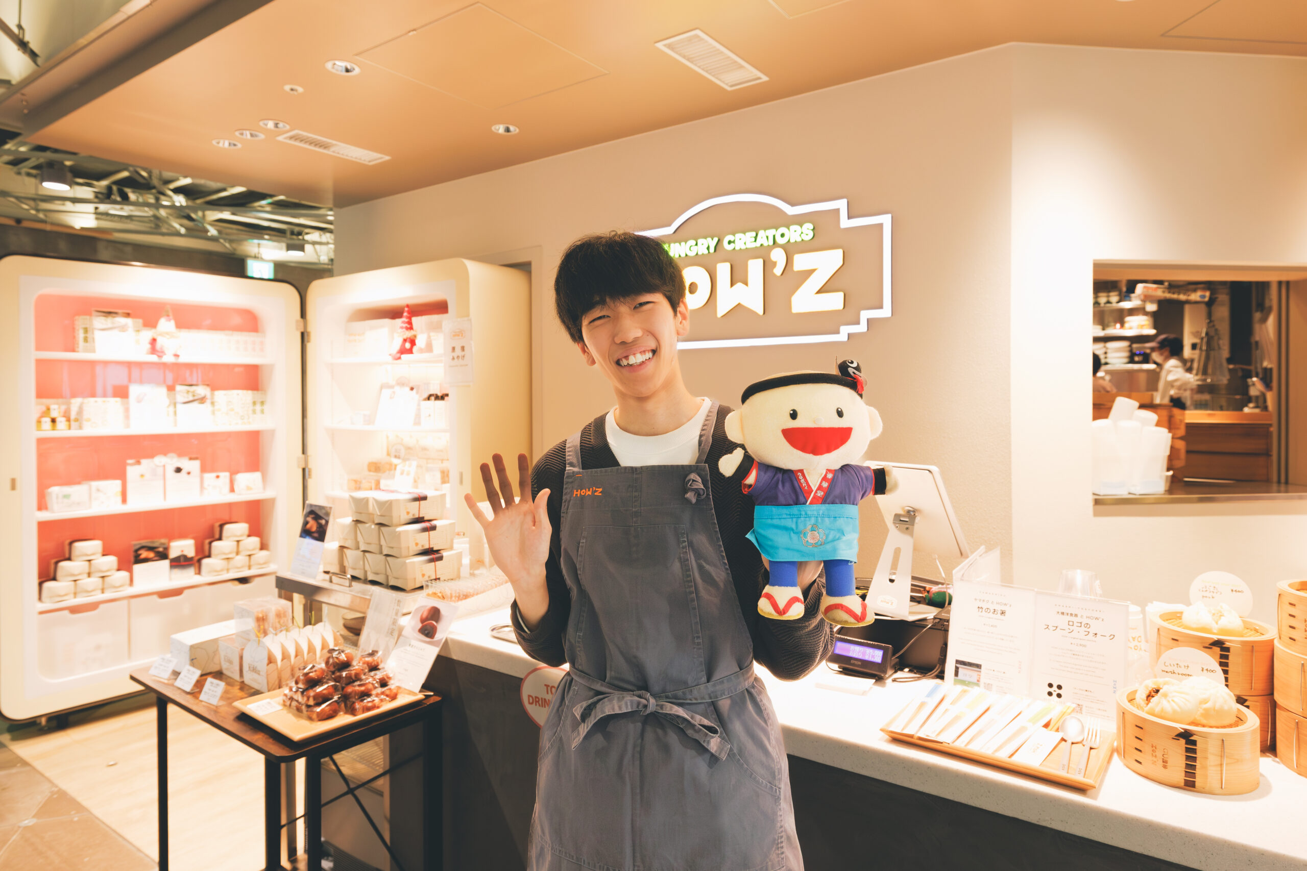 春華堂のDNAを原宿に根付かせていく。